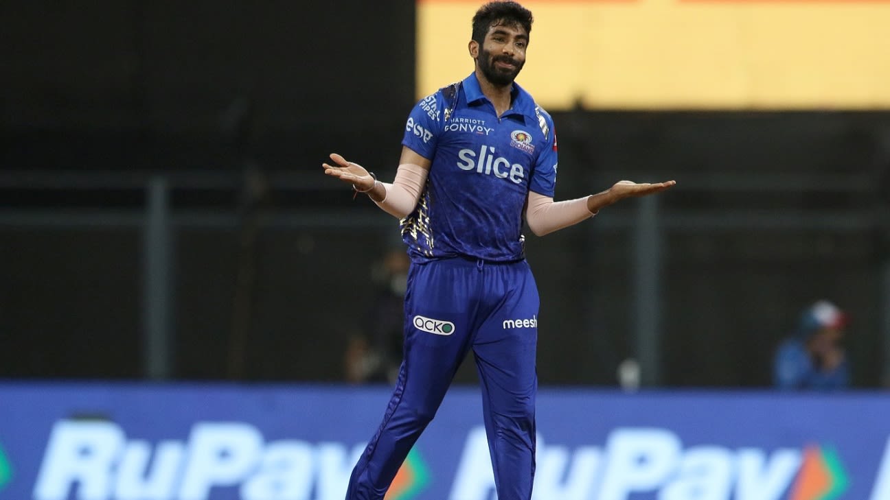 Injured Jasprit Bumrah set to miss IPL 2023, placed with an option for back  surgery | ESPNcricinfo