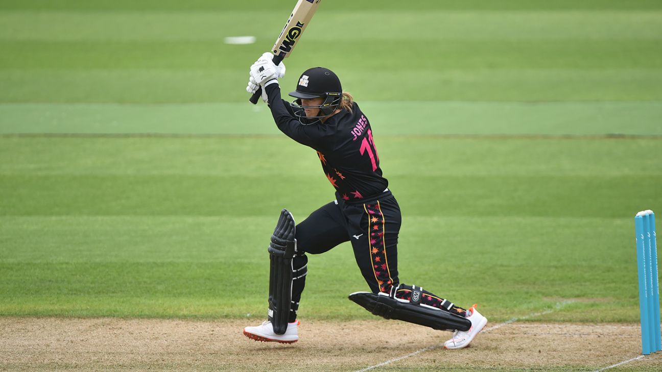 Jones, Green half-centuries information Sparks to essential win over Storm