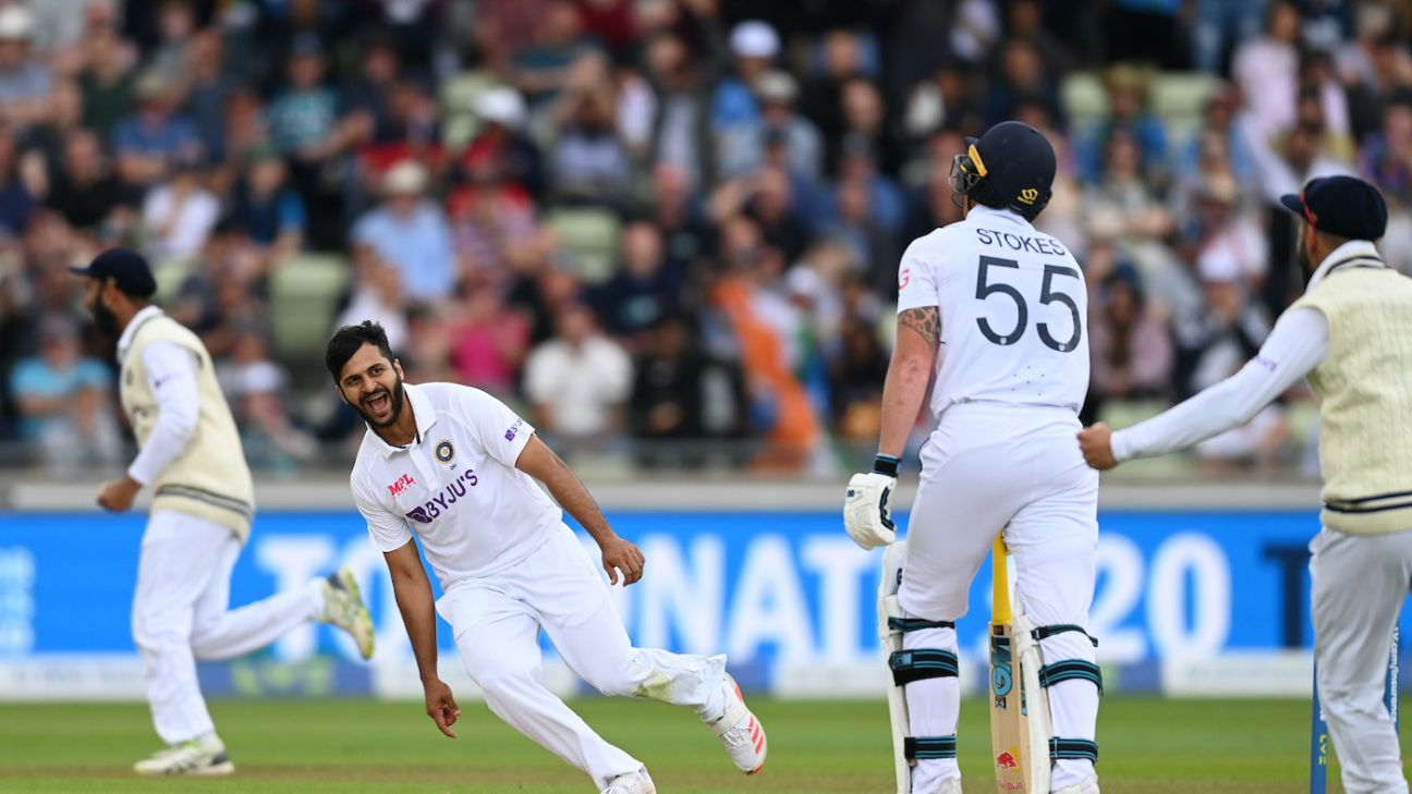 Current Match Report – India vs England 5th Examination 2021-2022