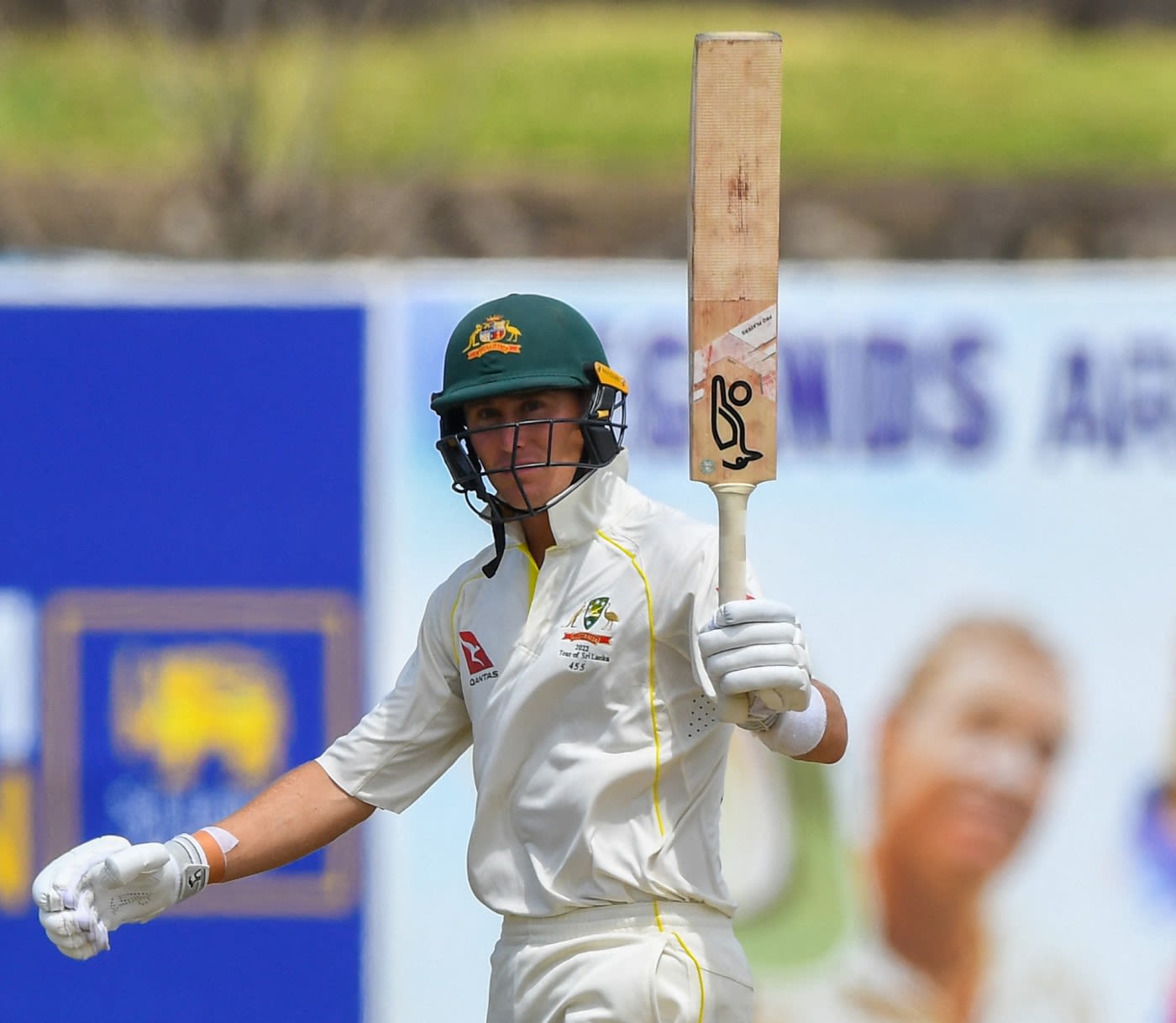 Marnus Labuschagne brings up his halfcentury