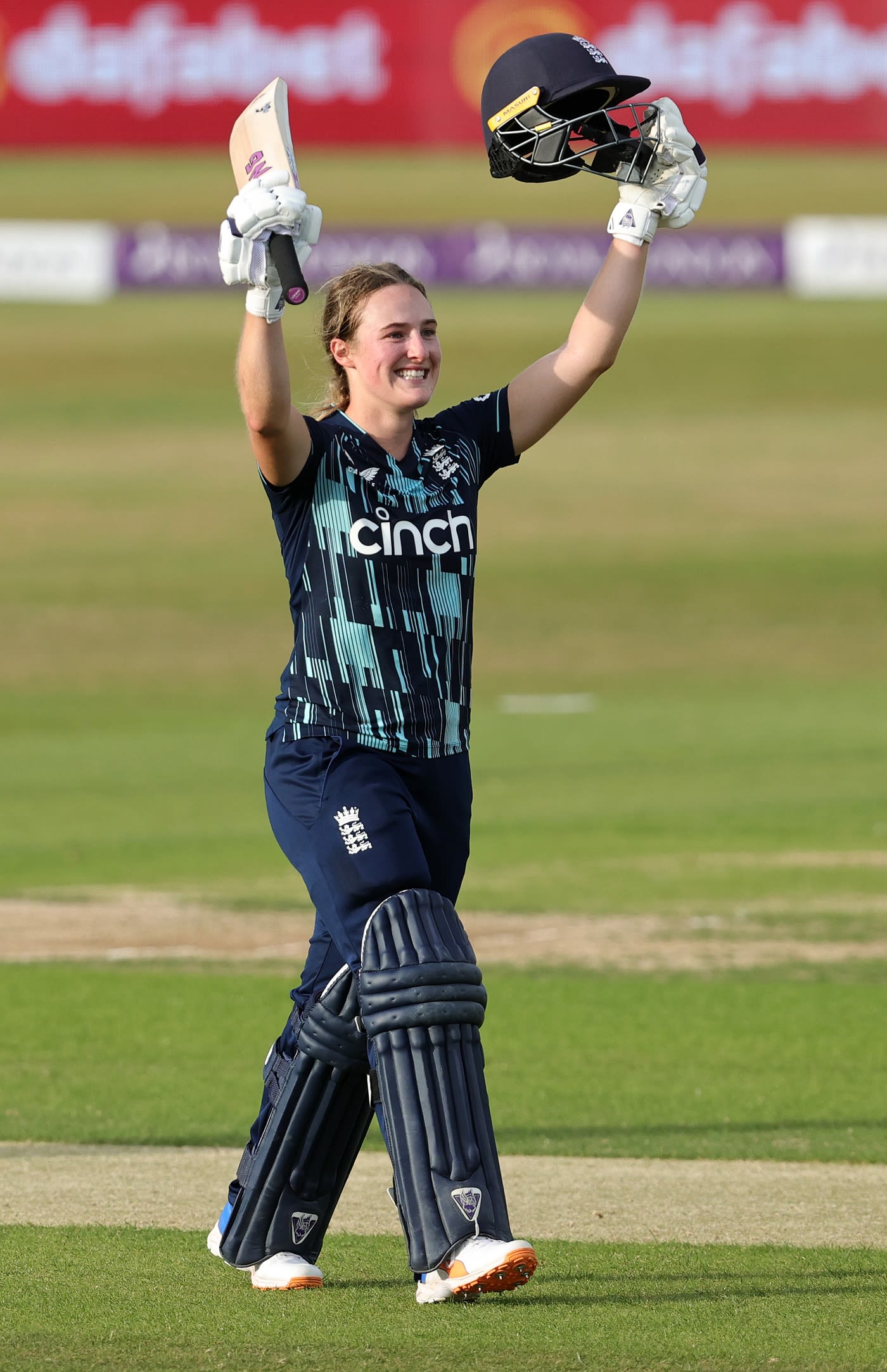 An elated Emma Lamb brings up her maiden ODI century | ESPNcricinfo.com