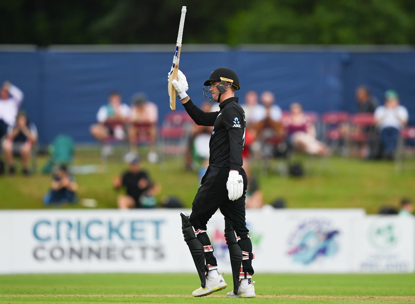 Finn Allen scored his maiden ODI fifty in his second match