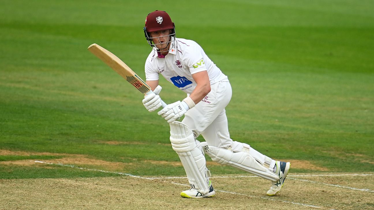 Abell Century Leads Somerset Response at Trent Bridge