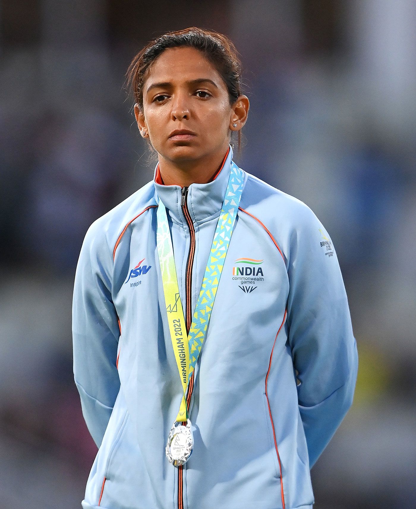Harmanpreet Kaur shows her disappointment