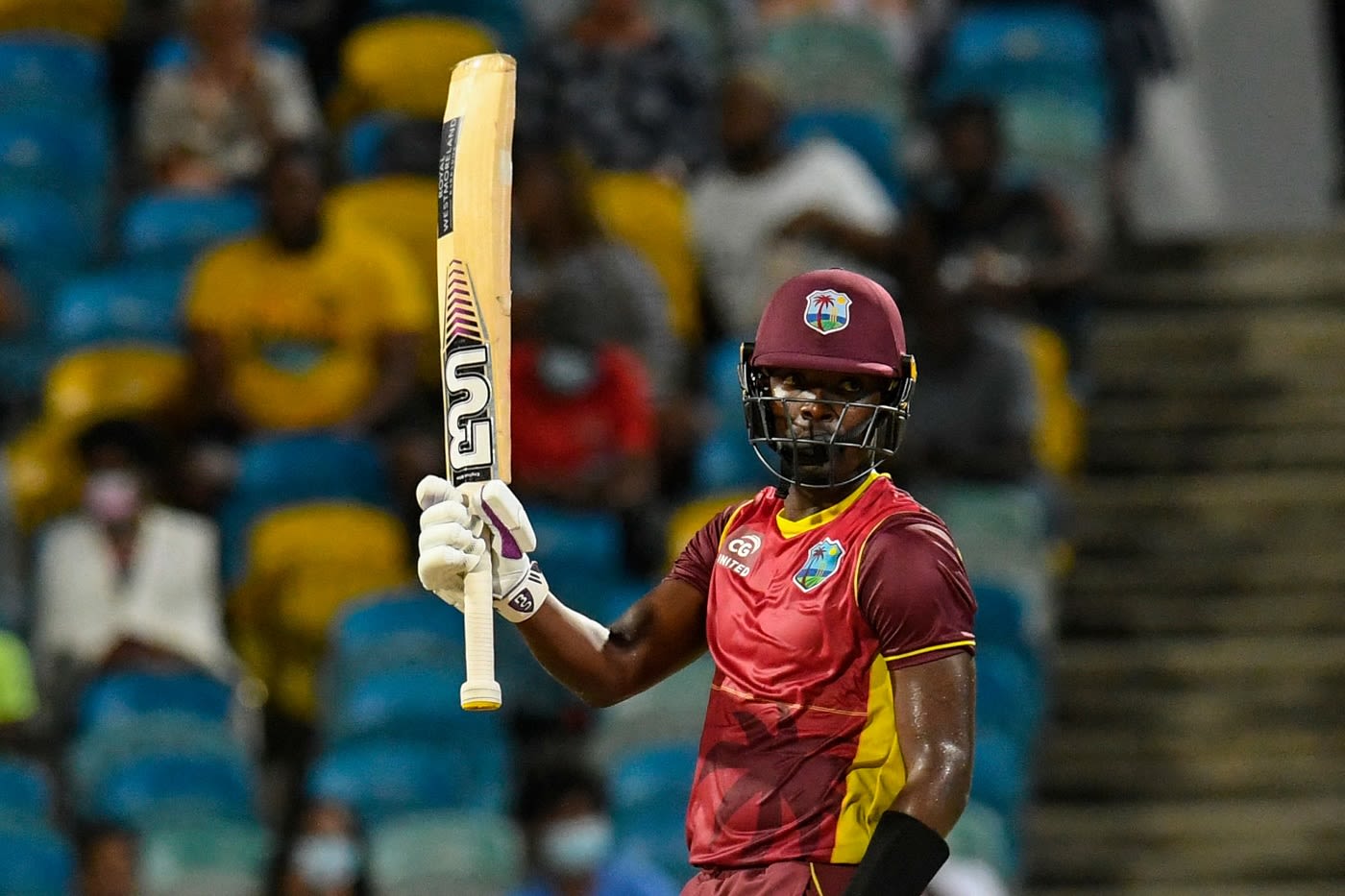 Shamarh Brooks raises his fifty