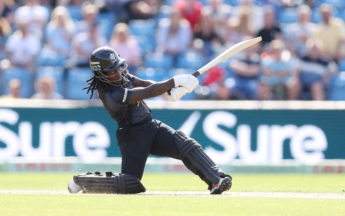 Sophie Ecclestone celebrates Emma Lamb's dismissal