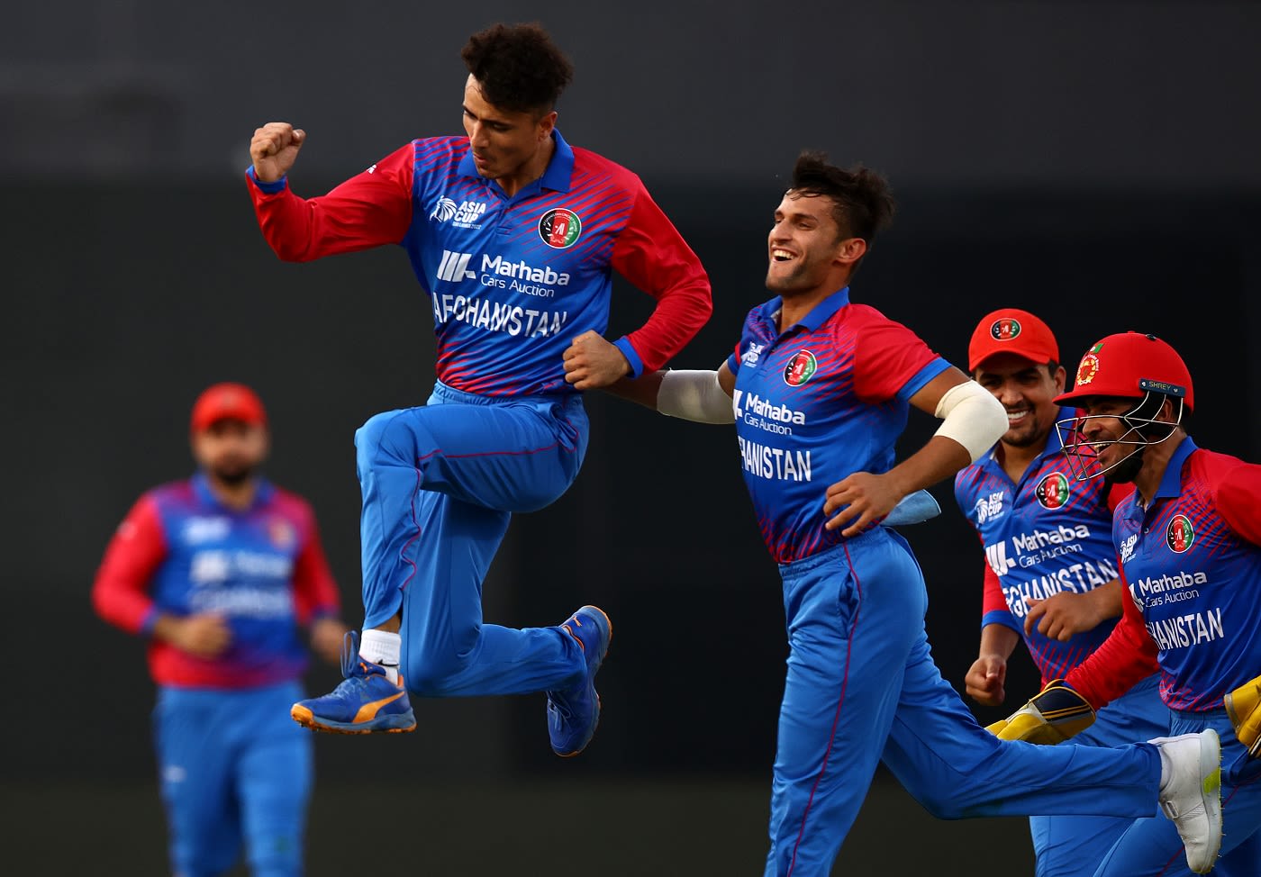 Mujeeb Ur Rahman Takes To The Air | ESPNcricinfo.com