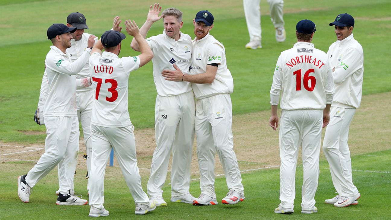 Timm van der Gugten seals place atop wicket-takers in setting Glamorgan a simple goal