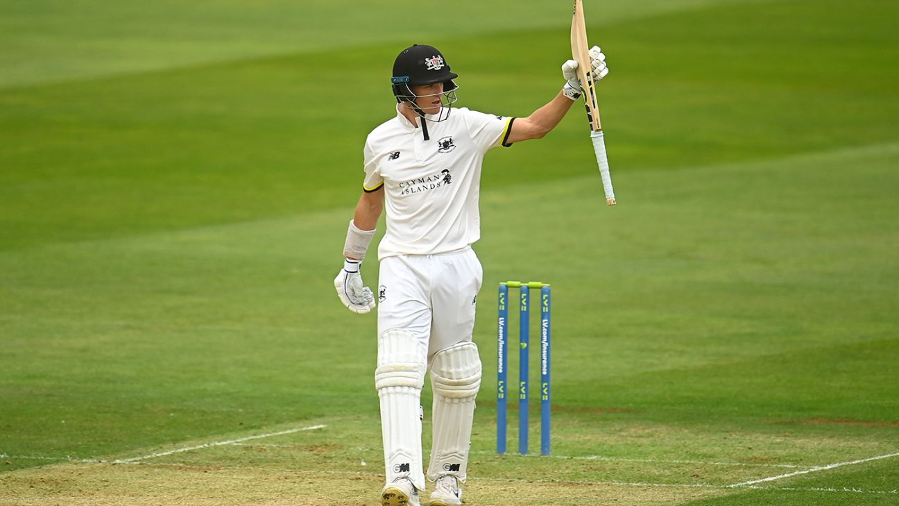 Ben Charlesworth leads Gloucestershire restoration after Harry Came ton places Derbyshire in cost