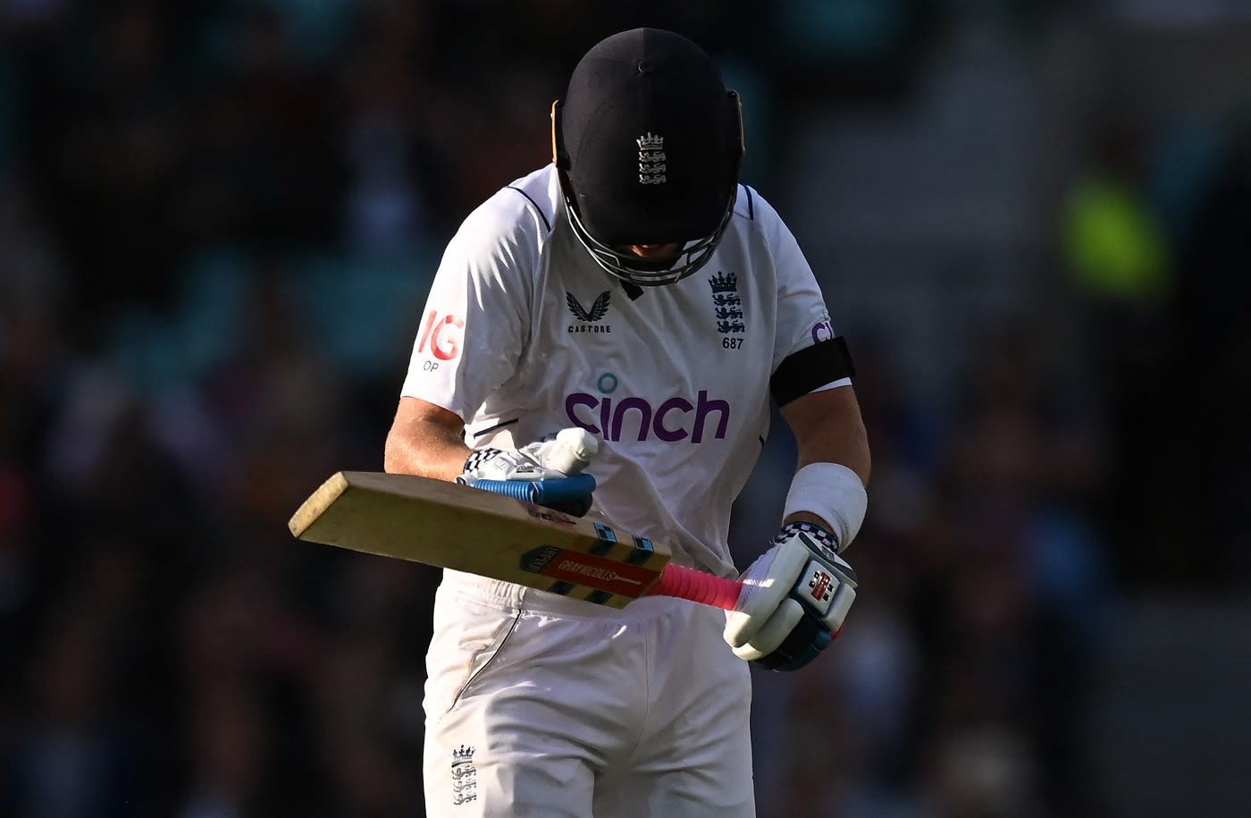 Ollie Pope was furious with himself after falling for 67