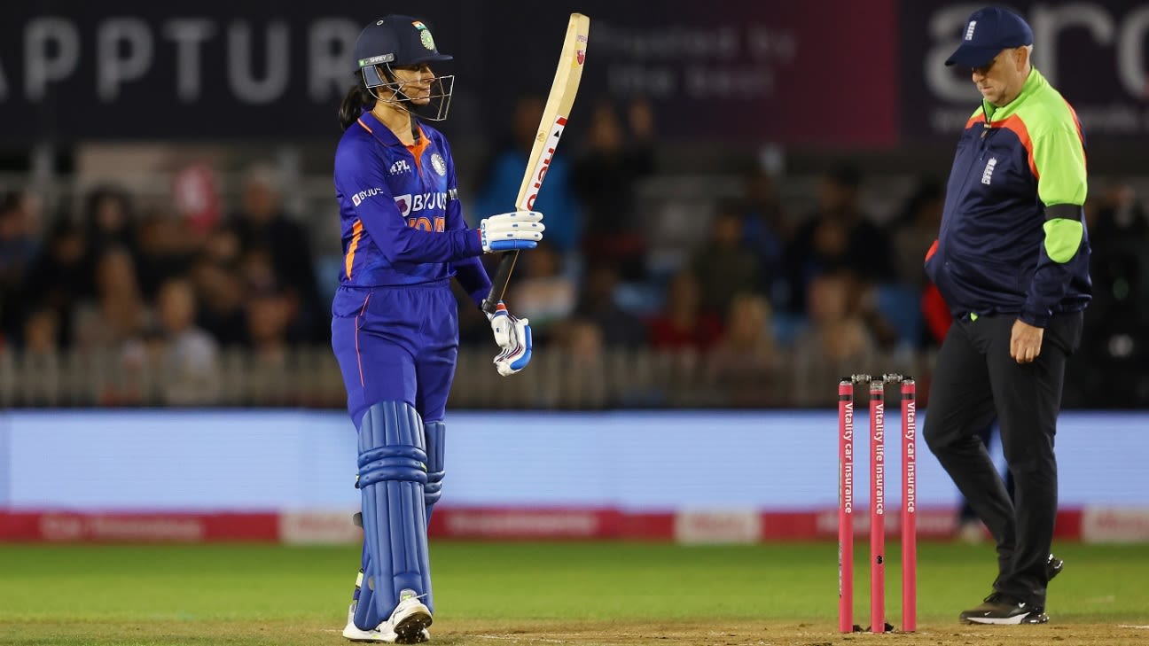 Mandhana reaches career-best second spot in T20I batting rankings