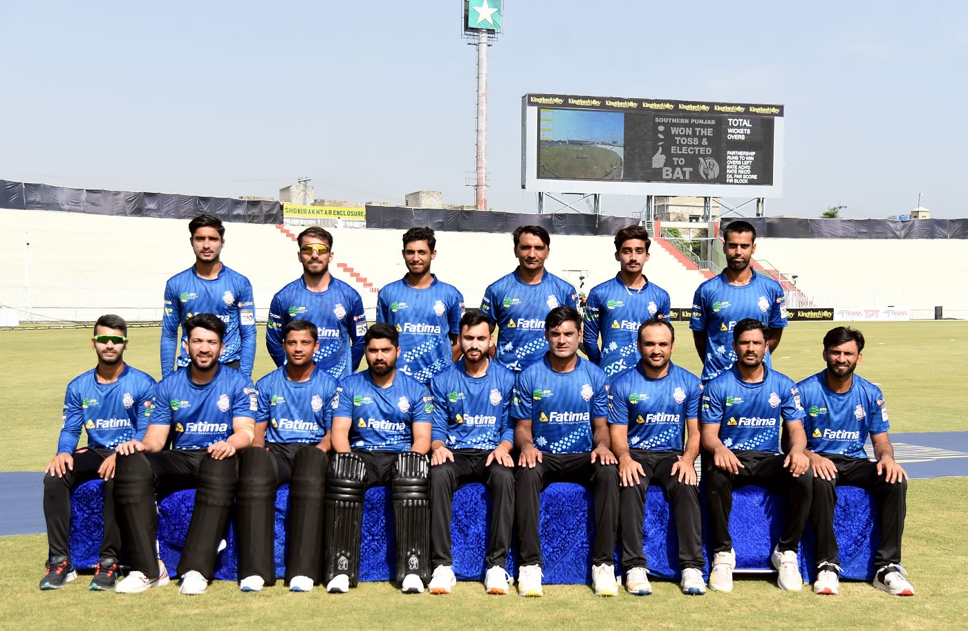 The Southern Punjab players pose for a team photograph | ESPNcricinfo.com