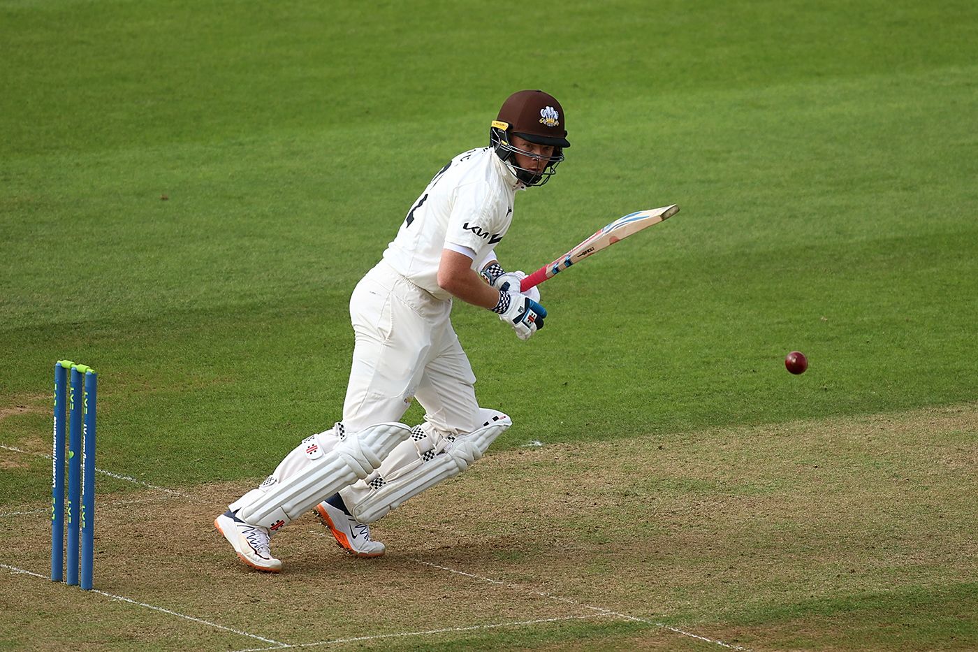 Ollie Pope held the top order together