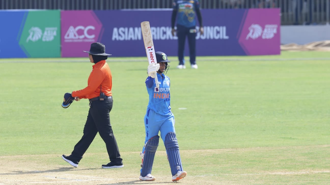 IND-W vs SL-W, Womens Asia Cup 2022/23, 2nd Match at Sylhet, October 01, 2022