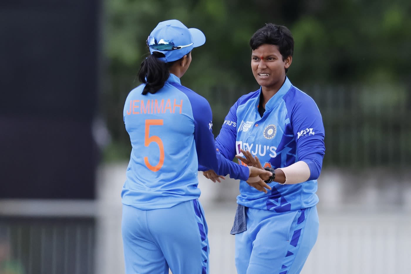 Deepti Sharma struck in her very first over