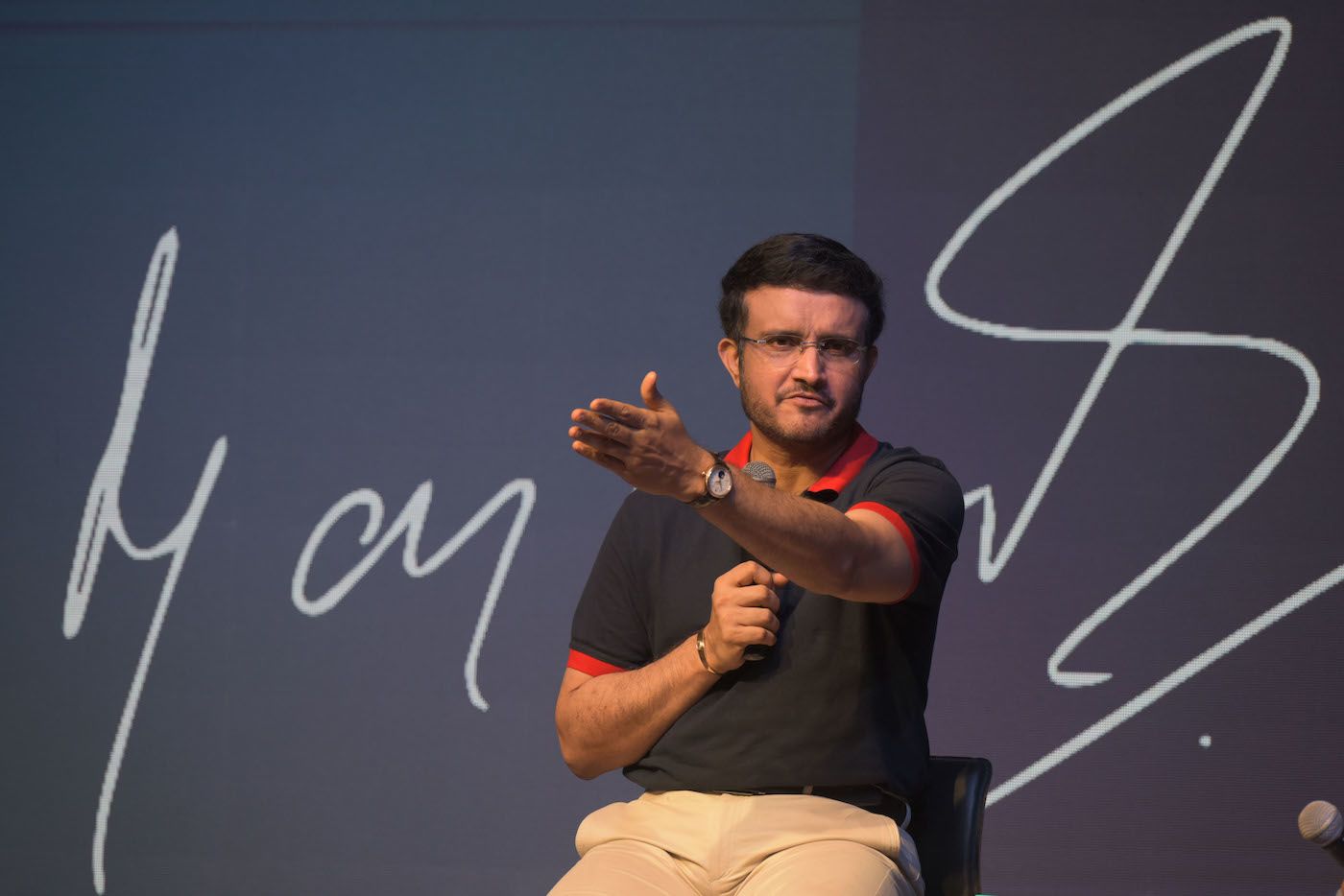 Sourav Ganguly At An Event Espncricinfo