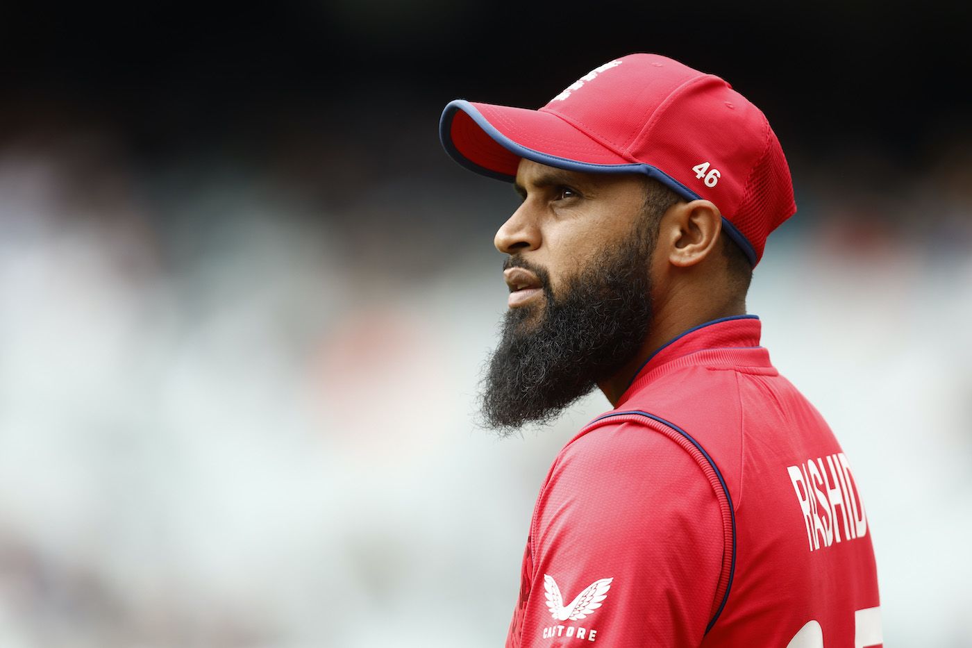 Adil Rashid watches on | ESPNcricinfo.com