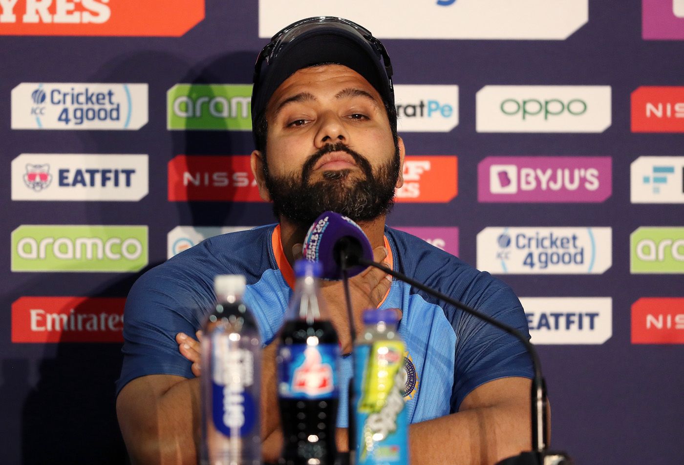 Rohit Sharma at the pre-match press conference | ESPNcricinfo.com