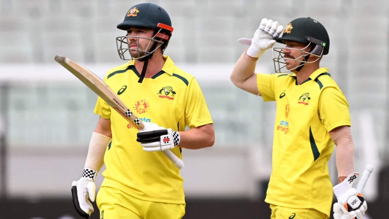 Warner and Head to open, Marsh to bat No.3 in opposition to SA