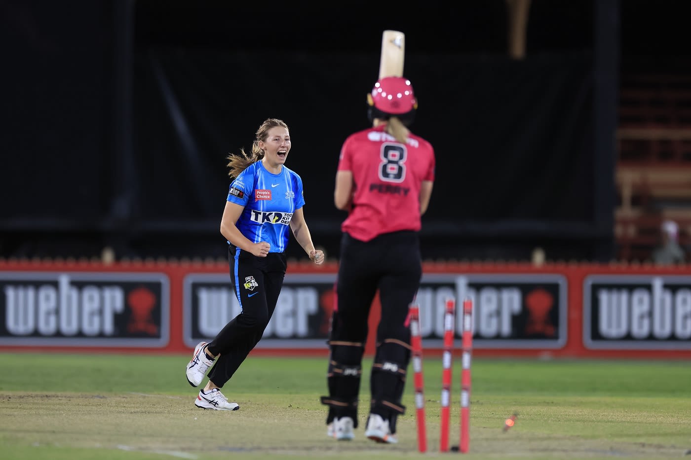 Darcie Brown Castled Ellyse Perry For Espncricinfo Com