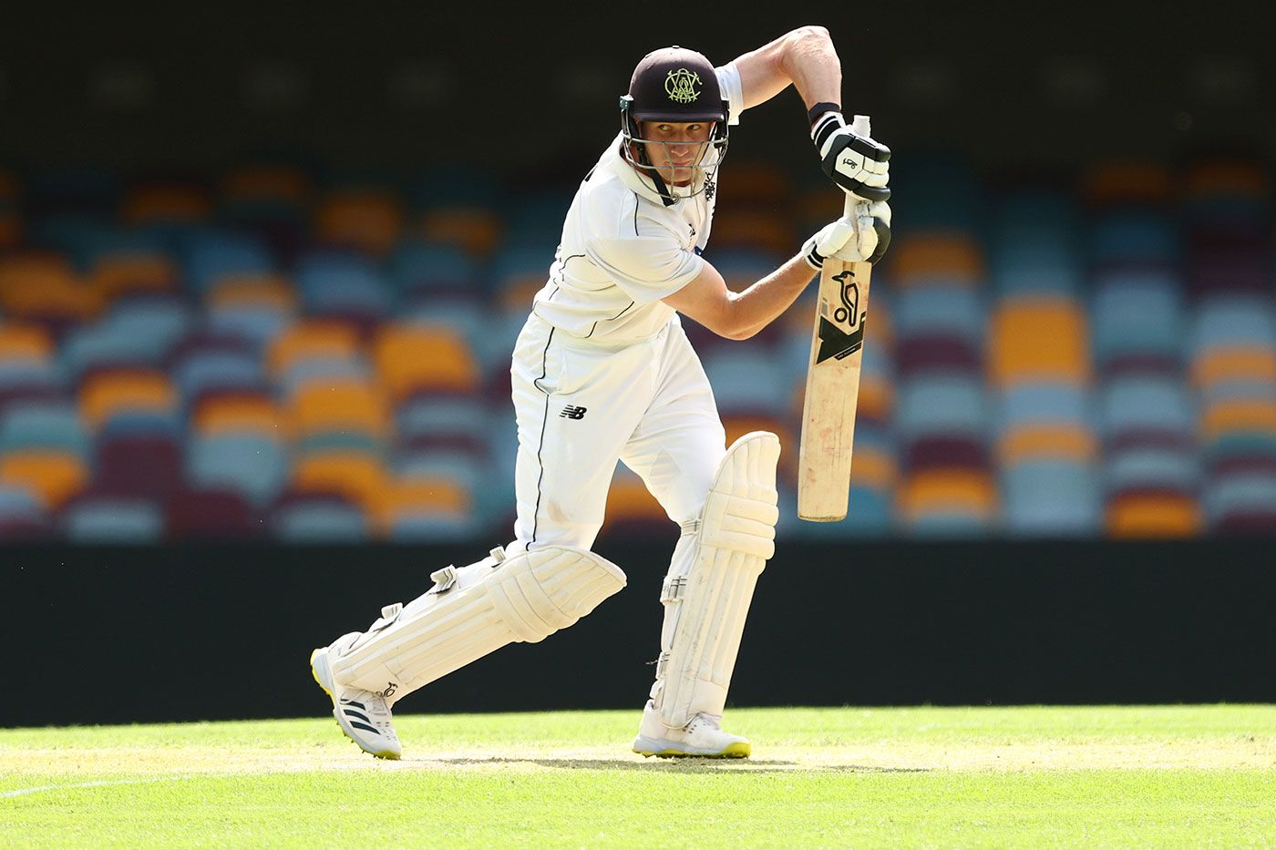 Cameron Bancroft ground out his runs