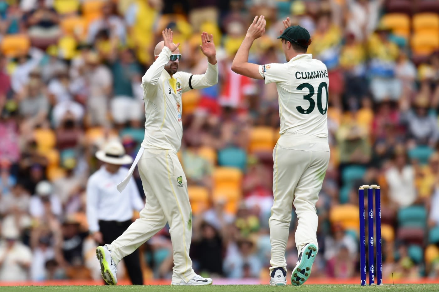 Nathan Lyon celebrates a wicket | ESPNcricinfo.com