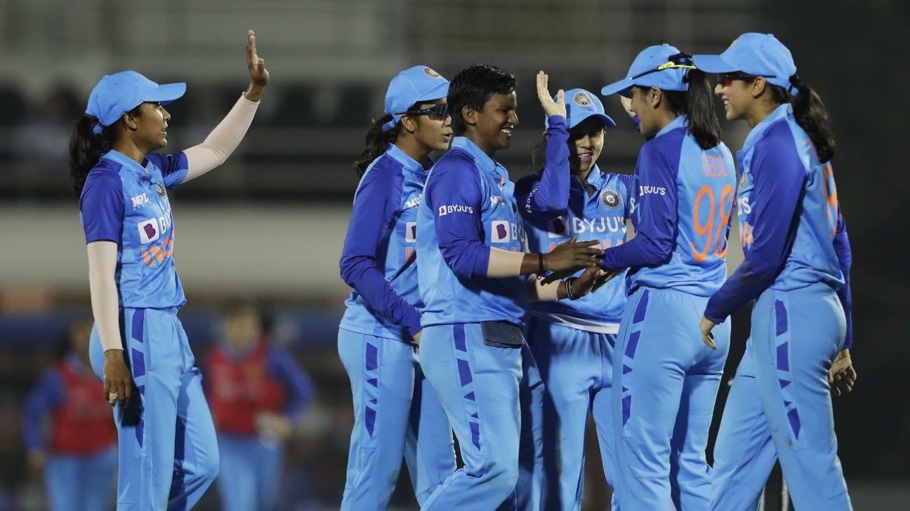 Amanjot, Deepti star as India begin tri-series with a dominating win thumbnail