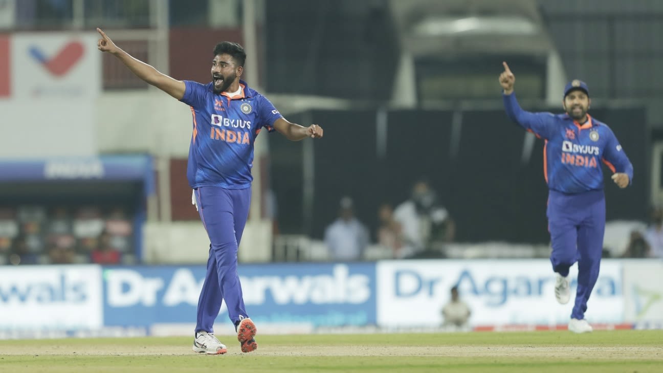 Mohammed Siraj gives India a new ball cutting edge | ESPNcricinfo