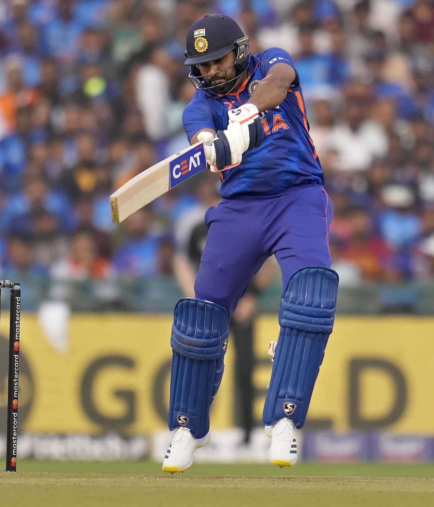 Rohit Sharma plays away on the off side | ESPNcricinfo.com