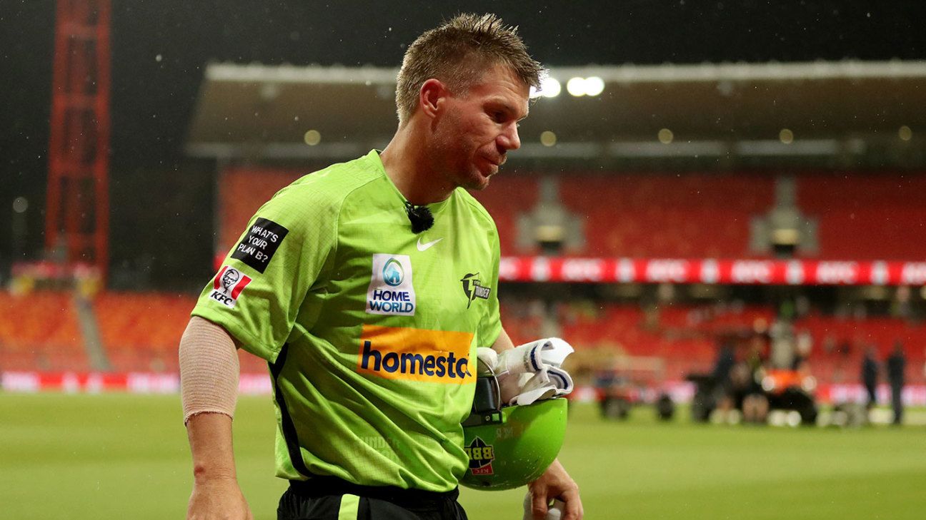 David Warner to fulfil BBL commitments with Sydney Thunder before heading to ILT20 post thumbnail image