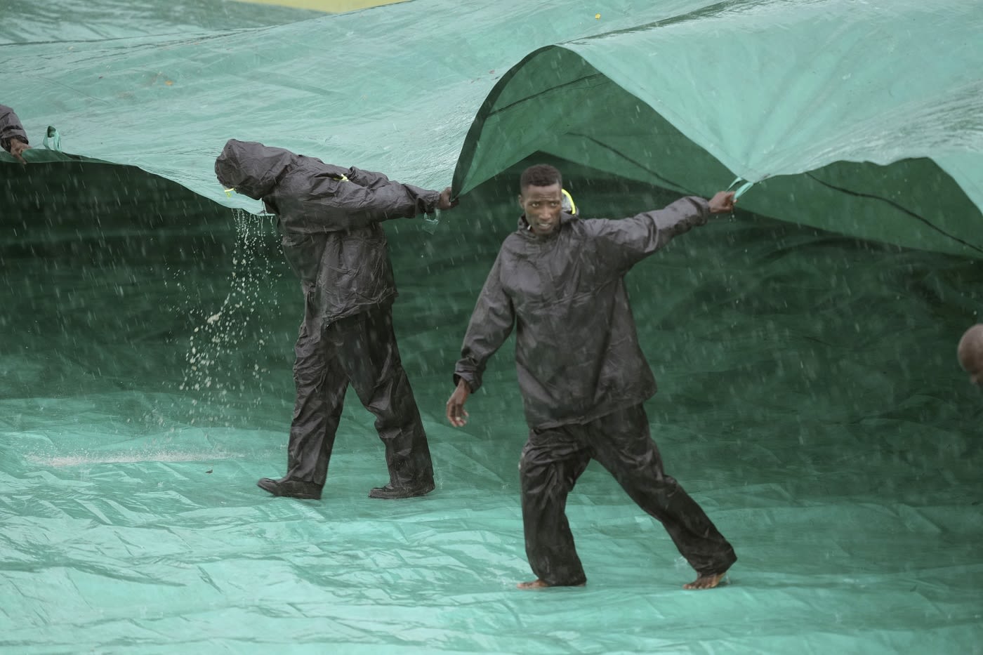 Persistent rain continued to delay proceedings in Bulawayo ...