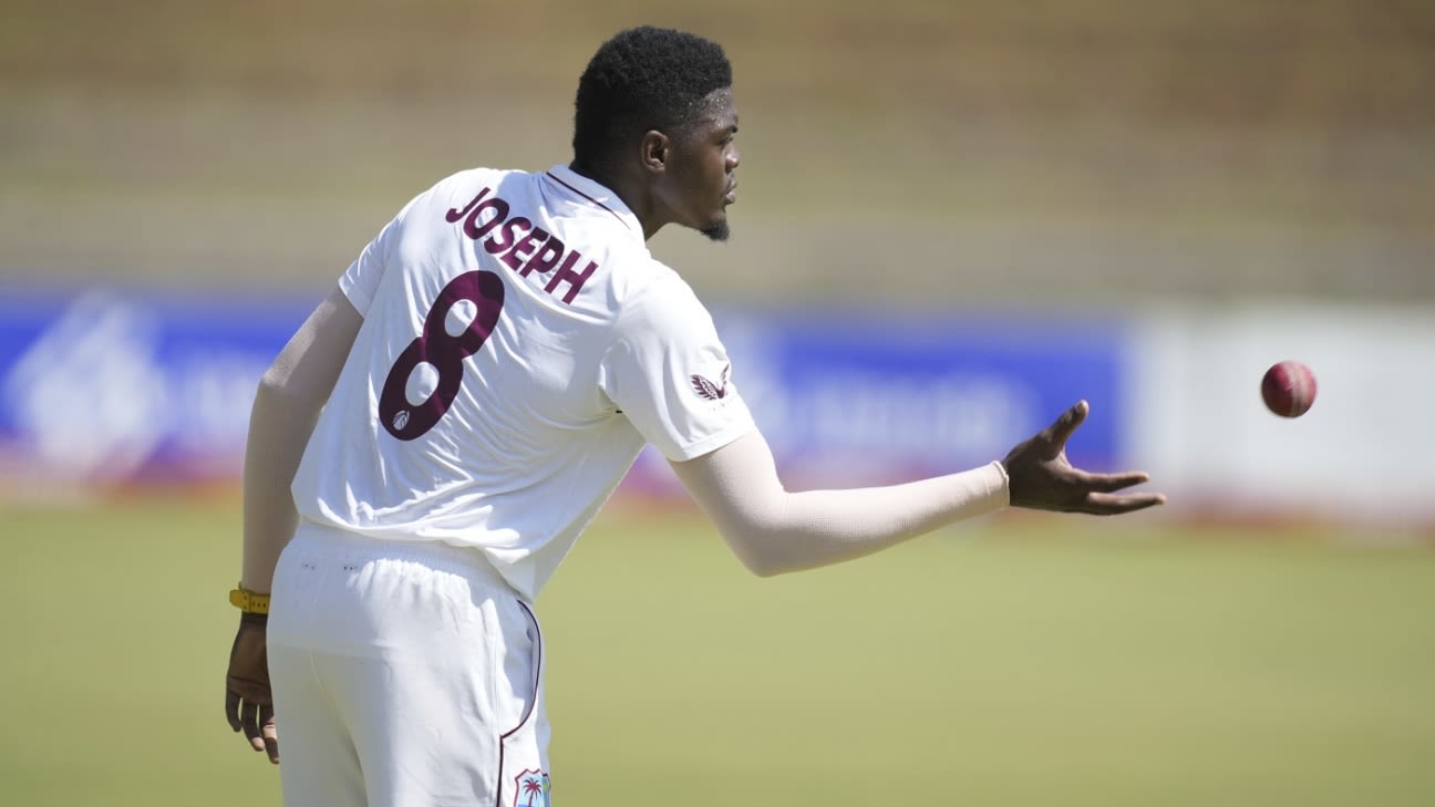 Alzarri Joseph ruled out of India Test series with lower-back injury