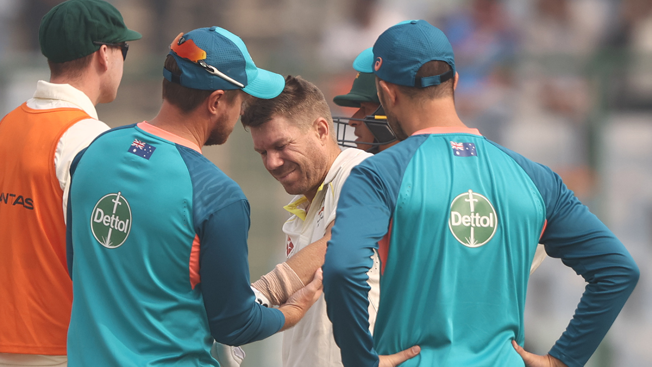 Ind vs Aus - David Warner out of final two Border-Gavaskar Tests due to elbow  fracture | ESPNcricinfo