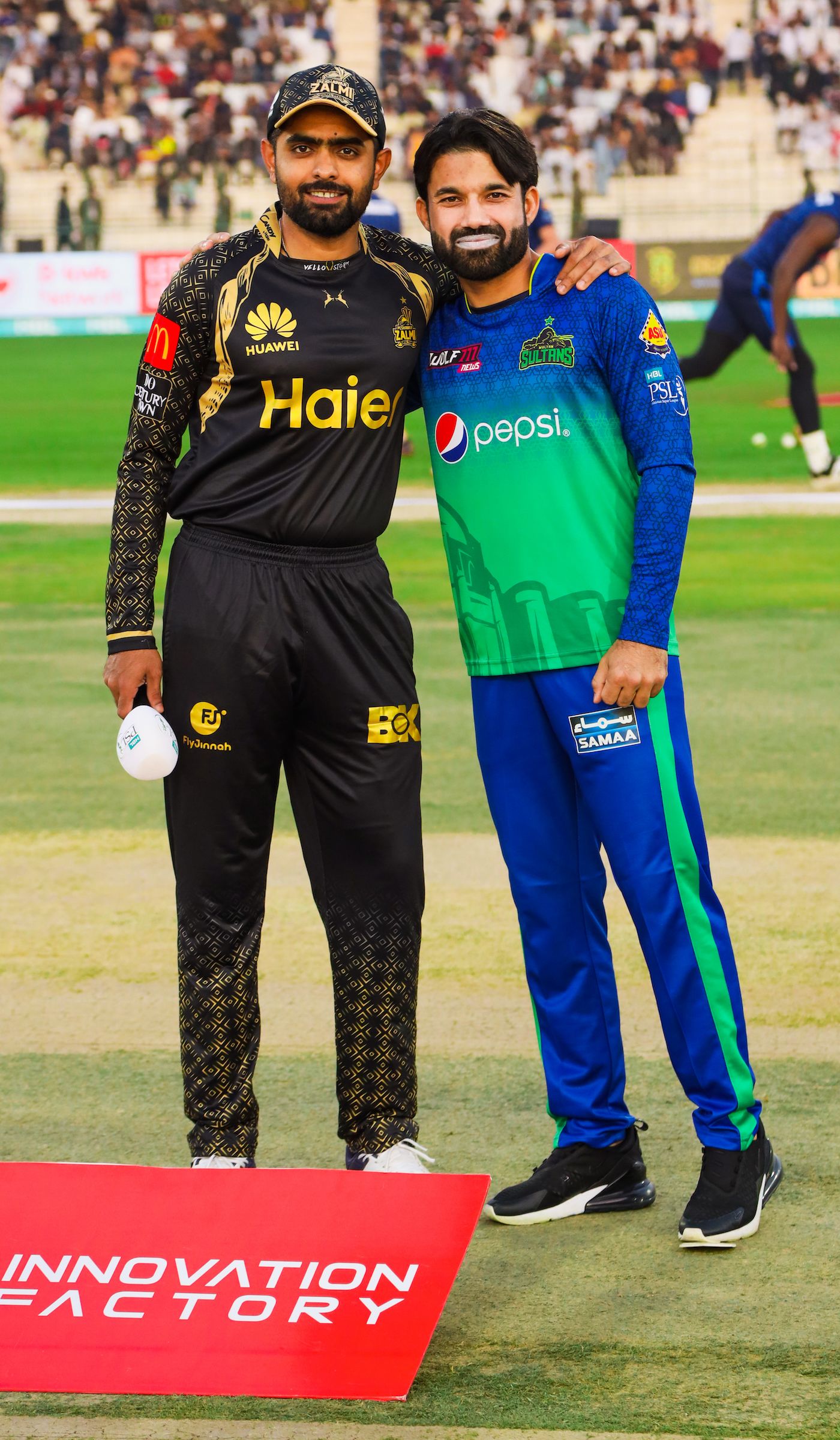 Babar Azam And Mohammad Rizwan Catch Up At The Toss | ESPNcricinfo.com