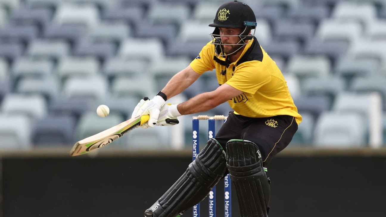 Inglis ton, Agar five-for power Western Australia to Marsh Cup title