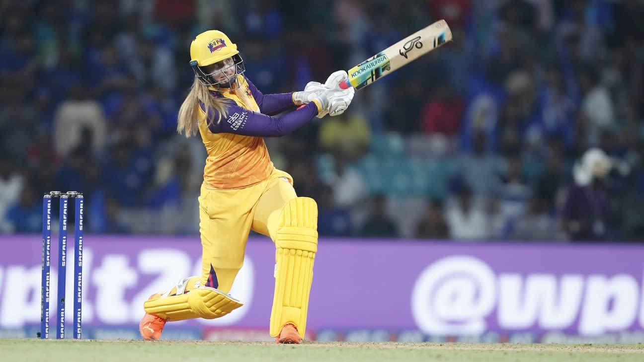 Sophie Ecclestone shines as UP Warriorz show that Mumbai Indians can be beaten