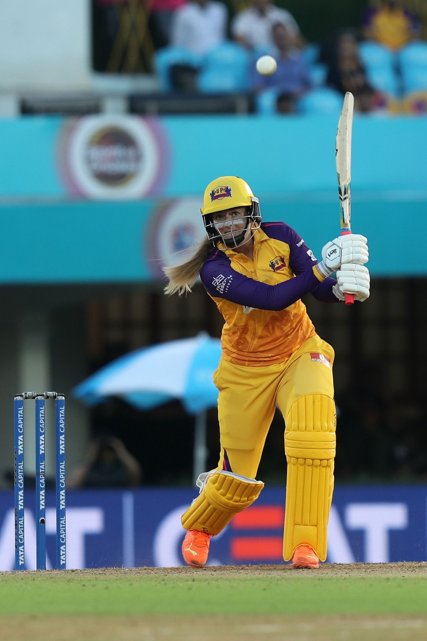 Sophie Ecclestone struck crucial runs at the end