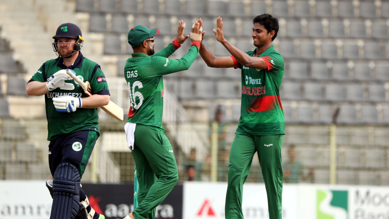 BAN Vs IRE Cricket Scorecard, 3rd ODI At Sylhet, March 23, 2023