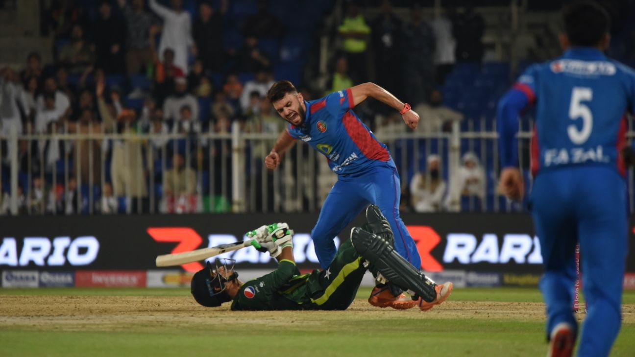 Afghanistan's bowlers script their first-ever win over Pakistan