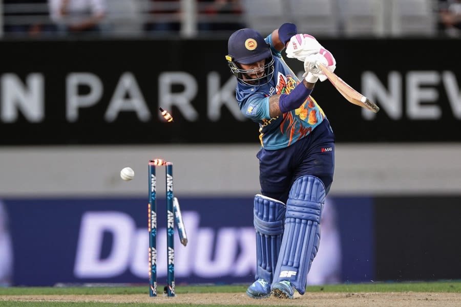 Recent Match Report - New Zealand vs Sri Lanka 1st T20I 2022/23