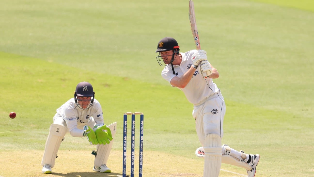 Sheffield Shield final I thought that my redball career had passed