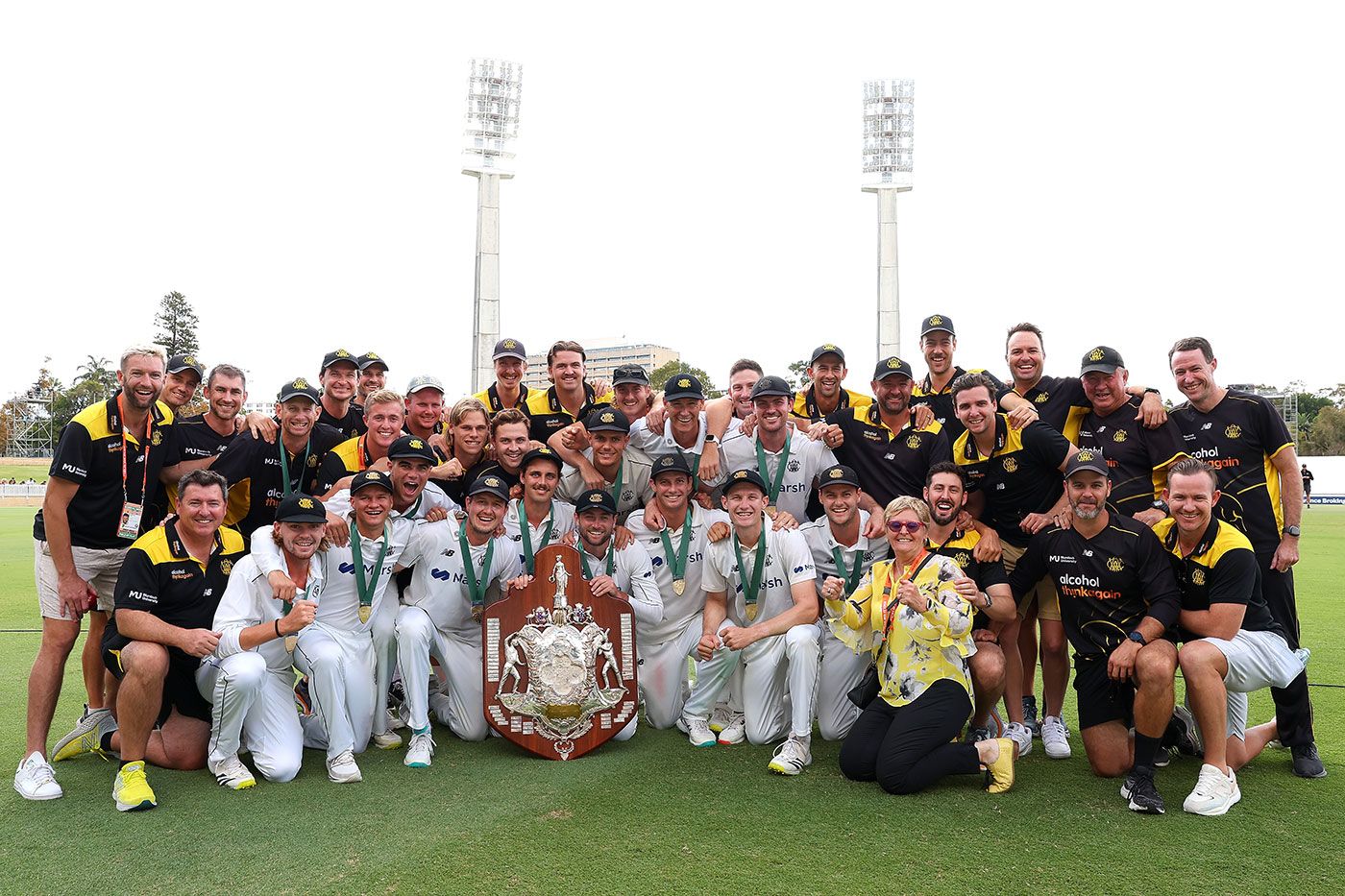 Players, Support Staff And Management Celebrate Another Western ...