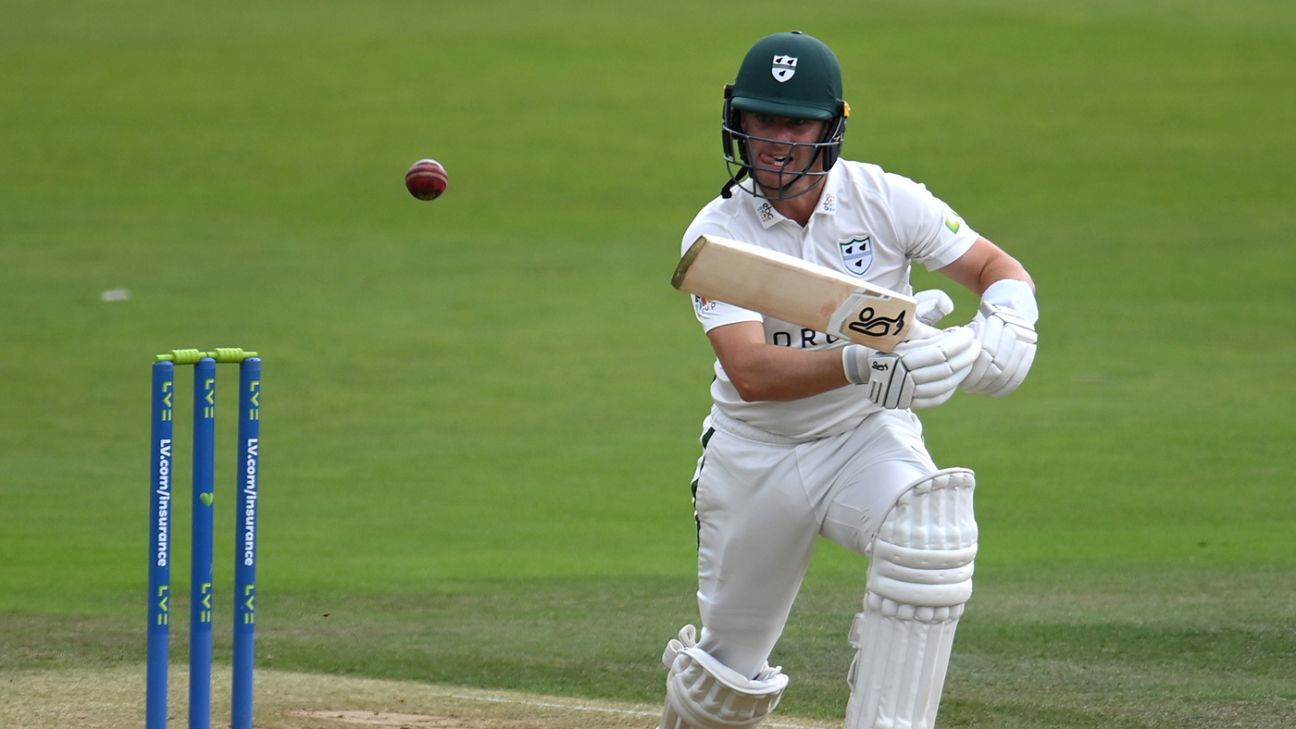 Jake Libby nears double-hundred however Sussex battle again