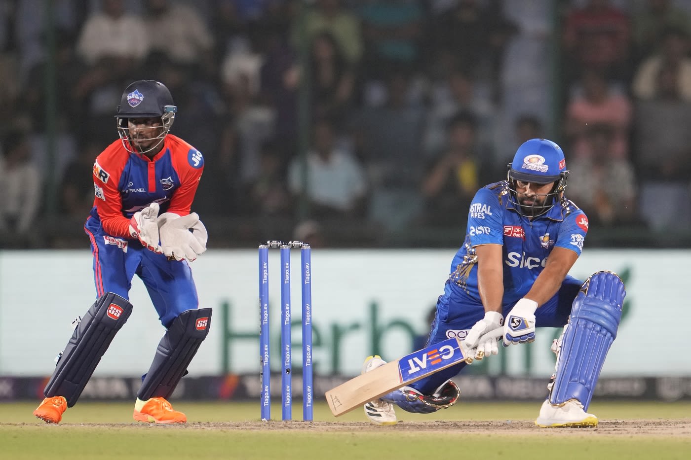 Rohit Sharma reverse sweeps Axar Patel | ESPNcricinfo.com