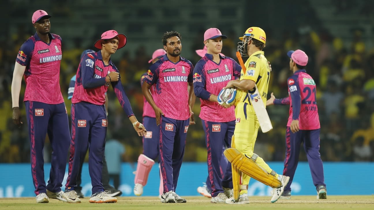 Get Ball by Ball Commentary of Super Kings vs Royals, Indian Premier League, 17th Match ESPNcricinfo