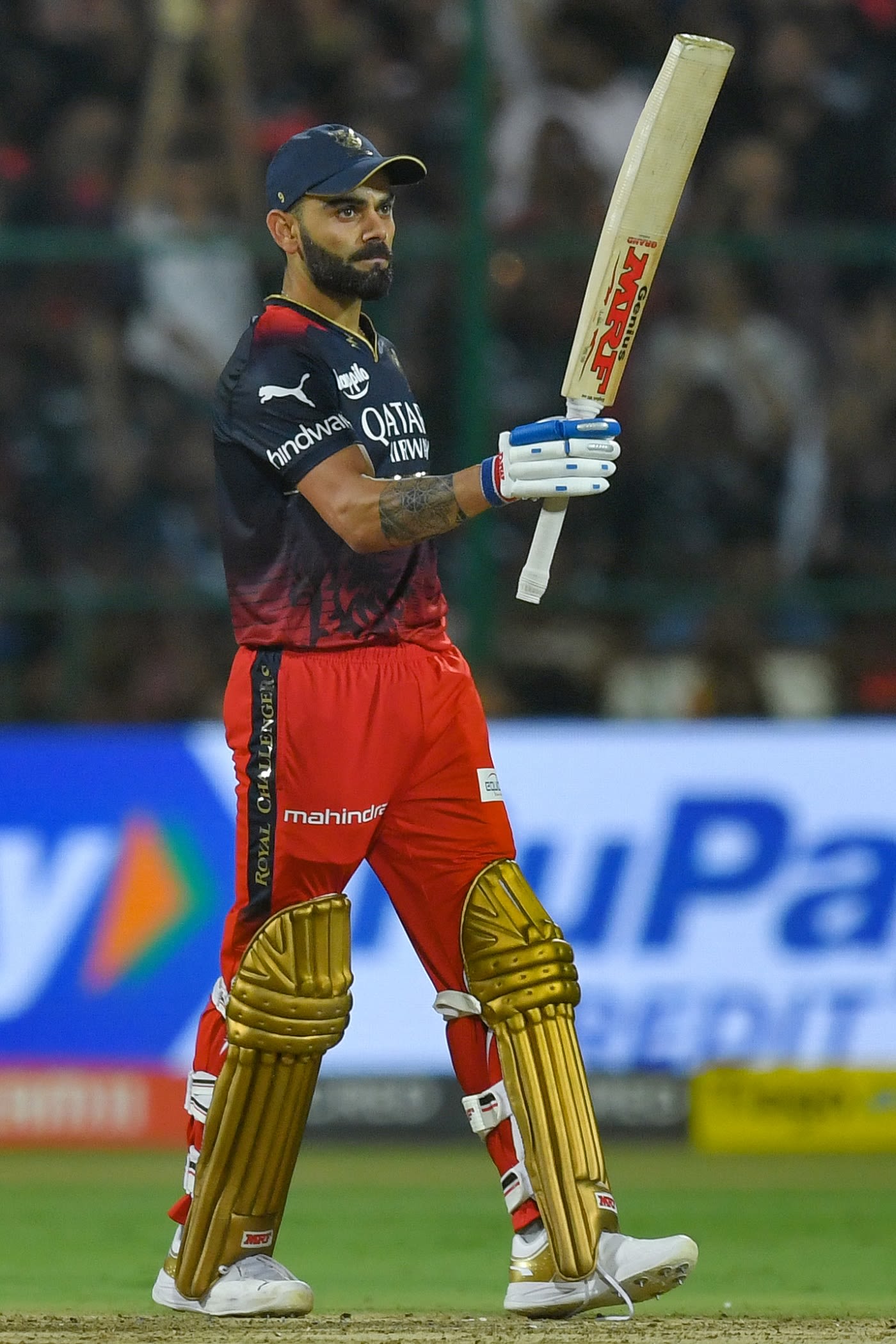 Virat Kohli celebrates his half-century | ESPNcricinfo.com