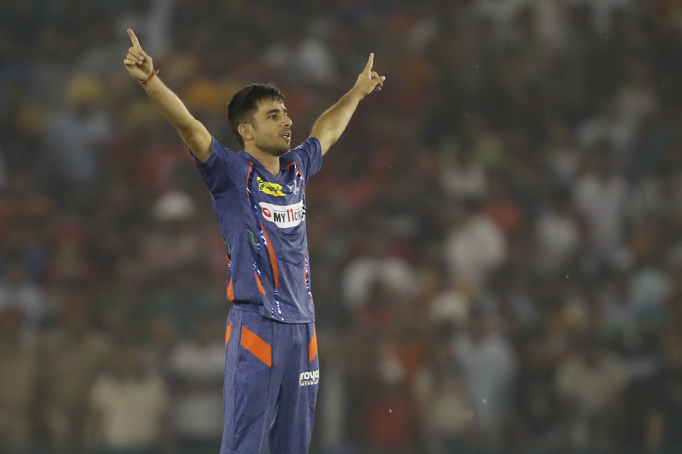 Ravi Bishnoi is pleased with his work