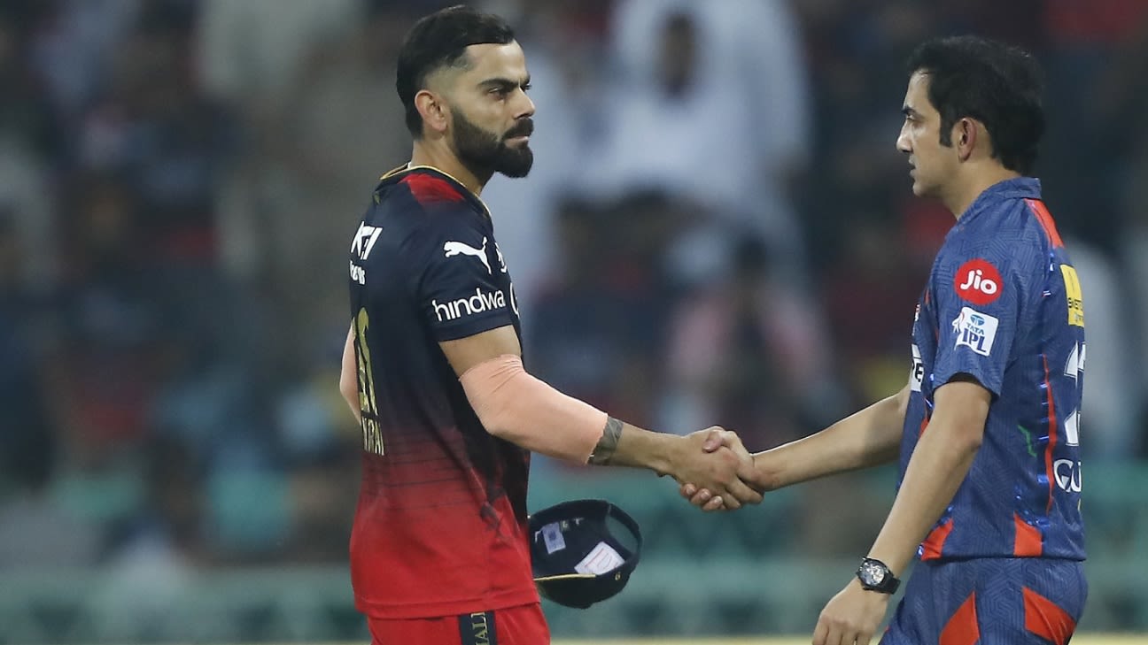 Kohli-Gambhir altercation takes away sheen from RCB’s win over LSG