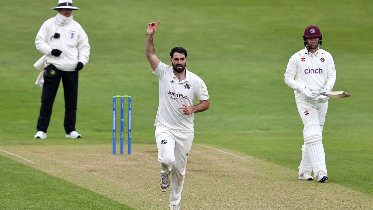 Brett Hutton torments former county to deepen Northants woes