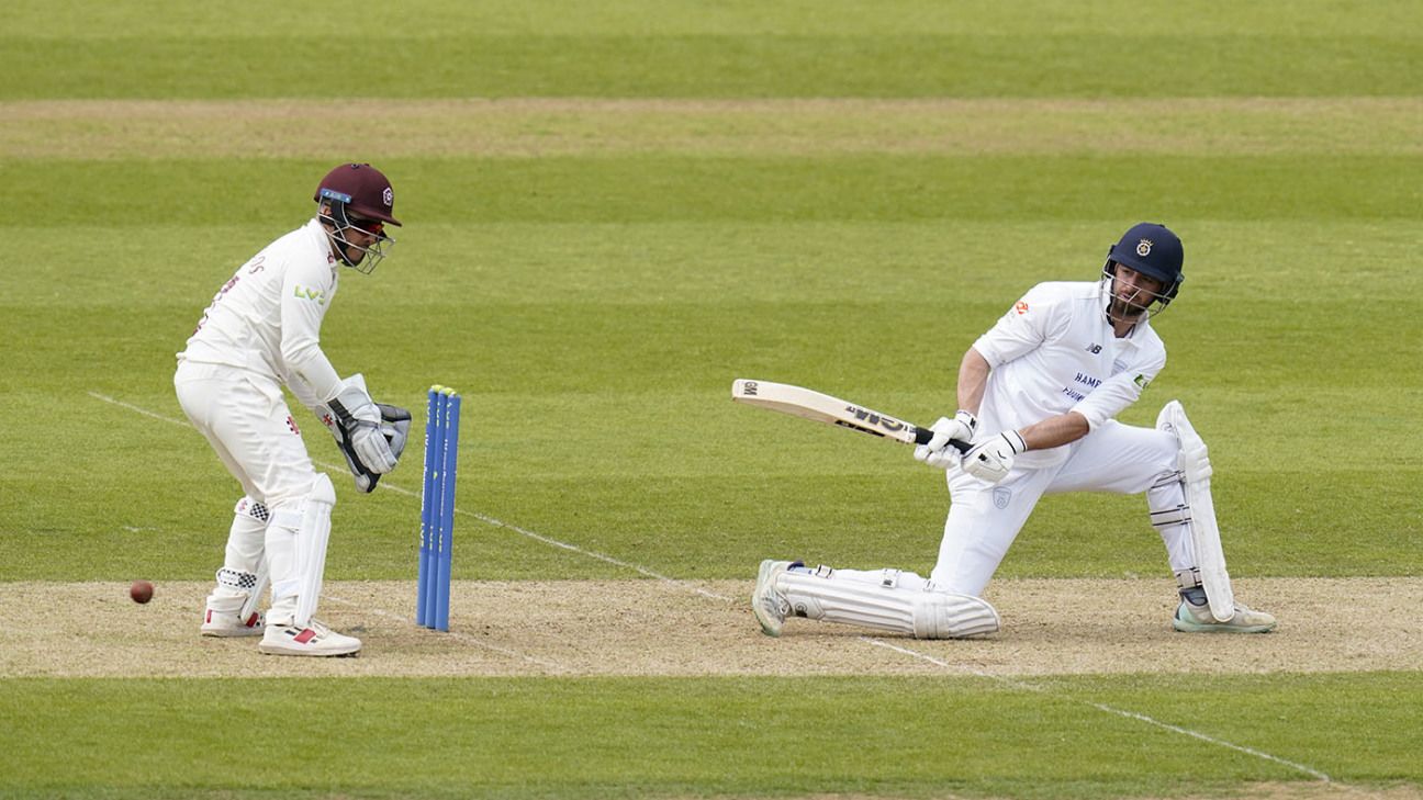 James Vince leads the road once more as Northants are made to endure